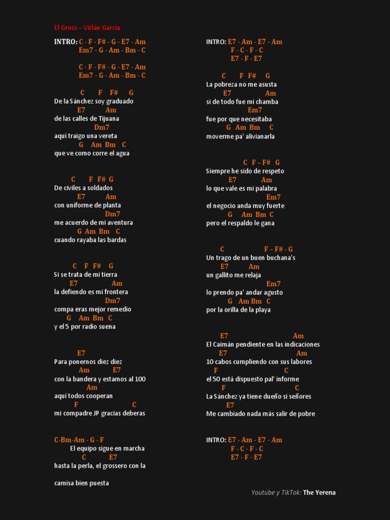 el gross letra