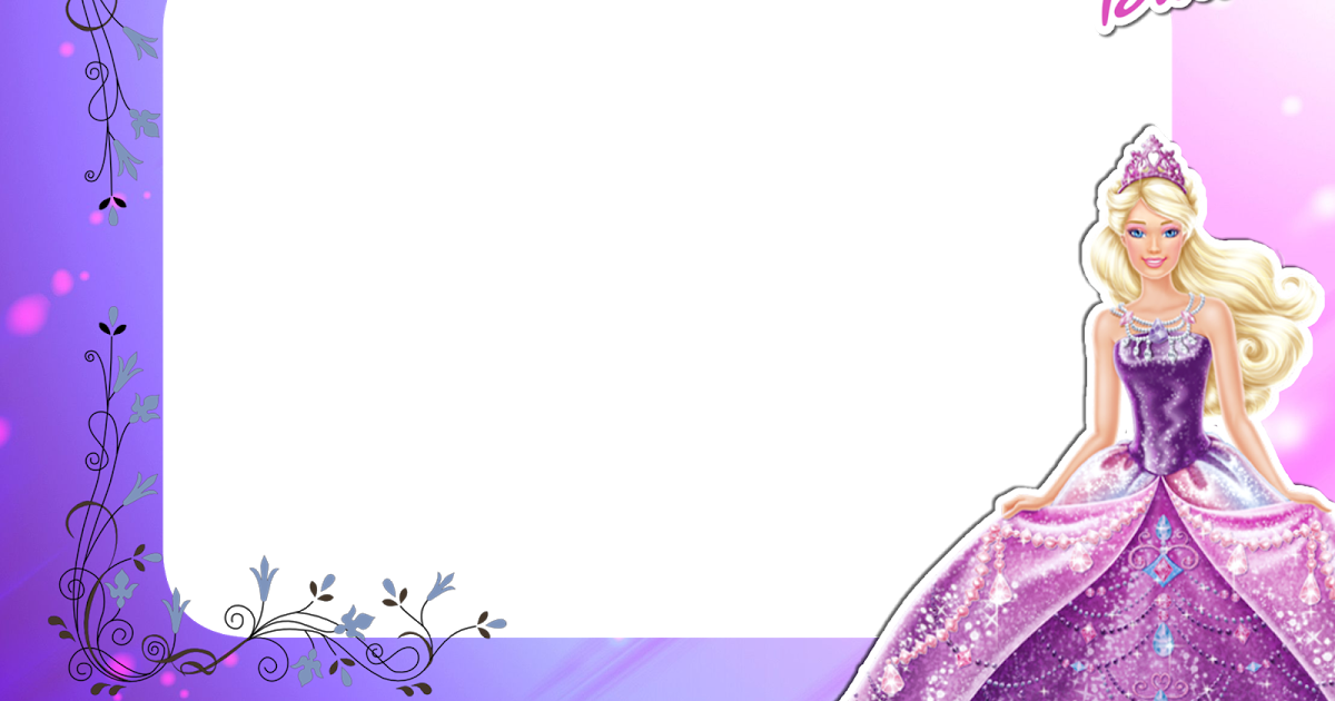 barbie frame background