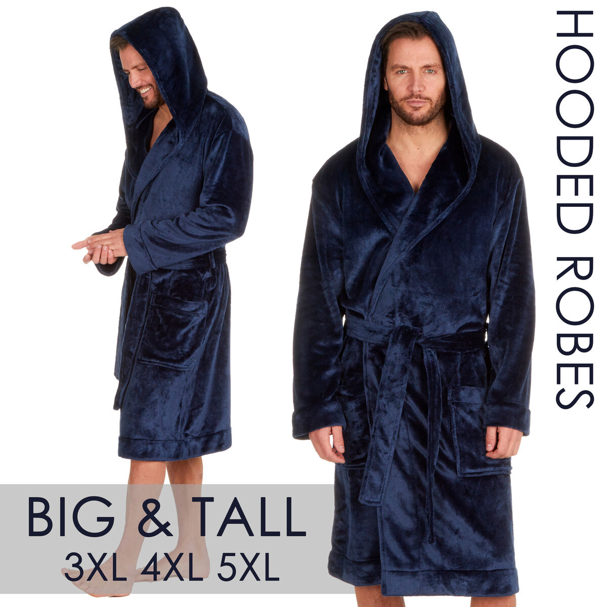 mens plus size dressing gown