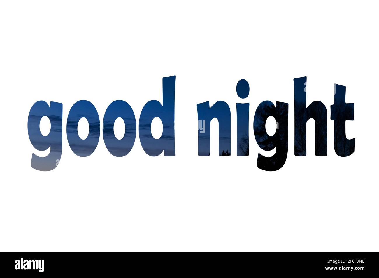 good night words images