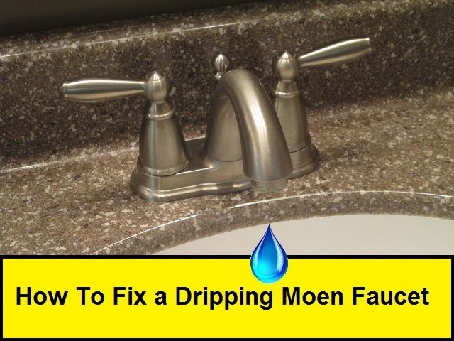 repairing a moen faucet