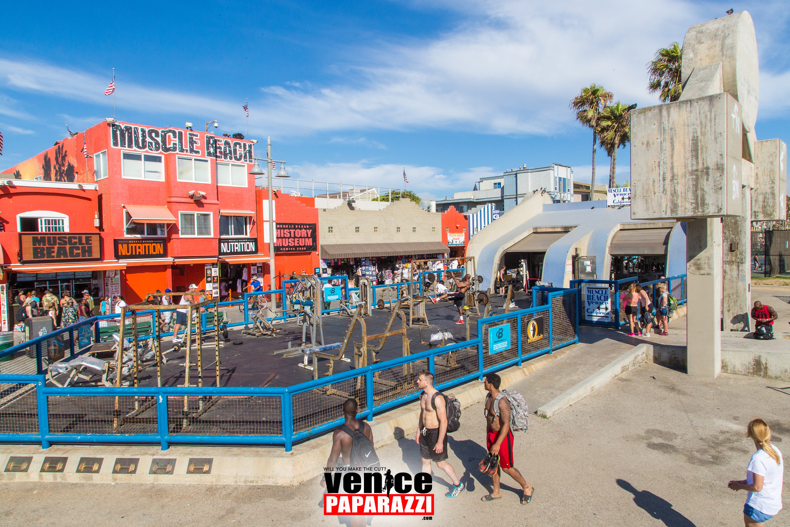 muscle beach venice closed