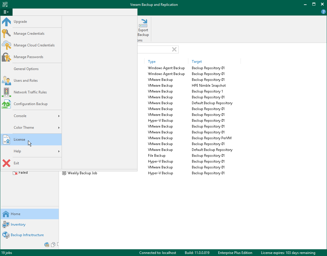 download veeam license file