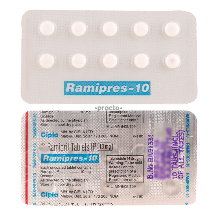 ramipril 10 mg tablet