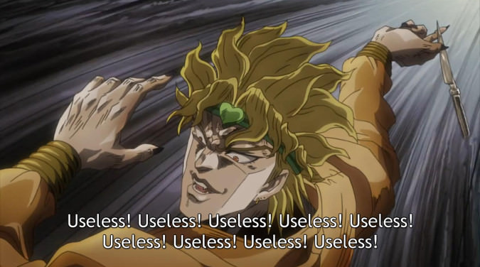 jojo useless meme