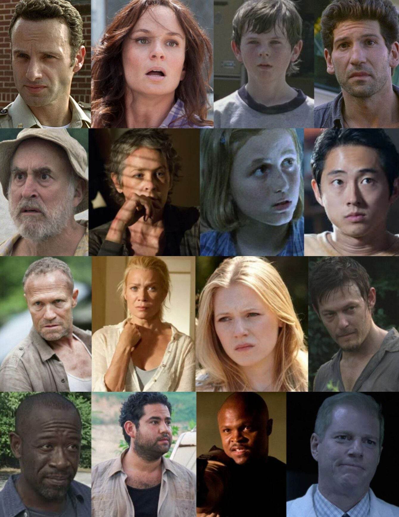 cast of walking dead season 1