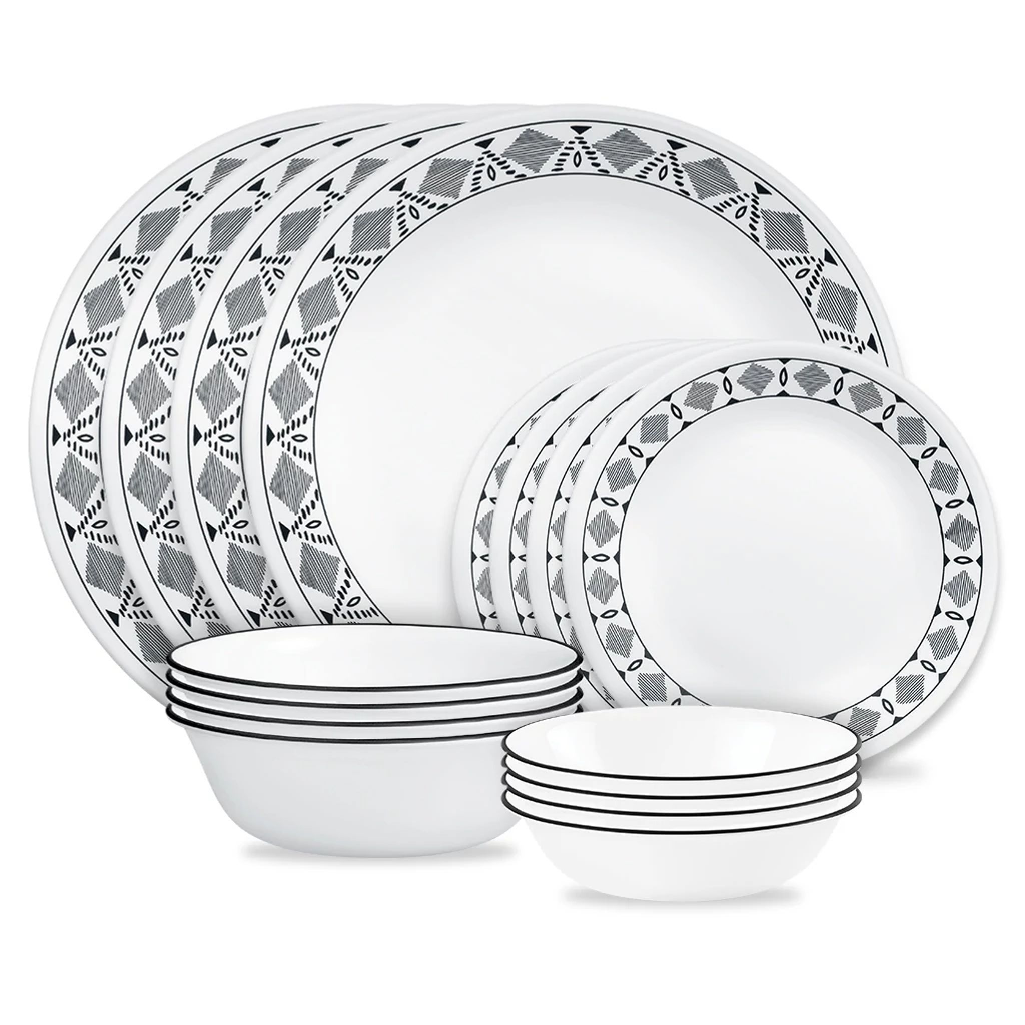 corelle 16 piece dinner set