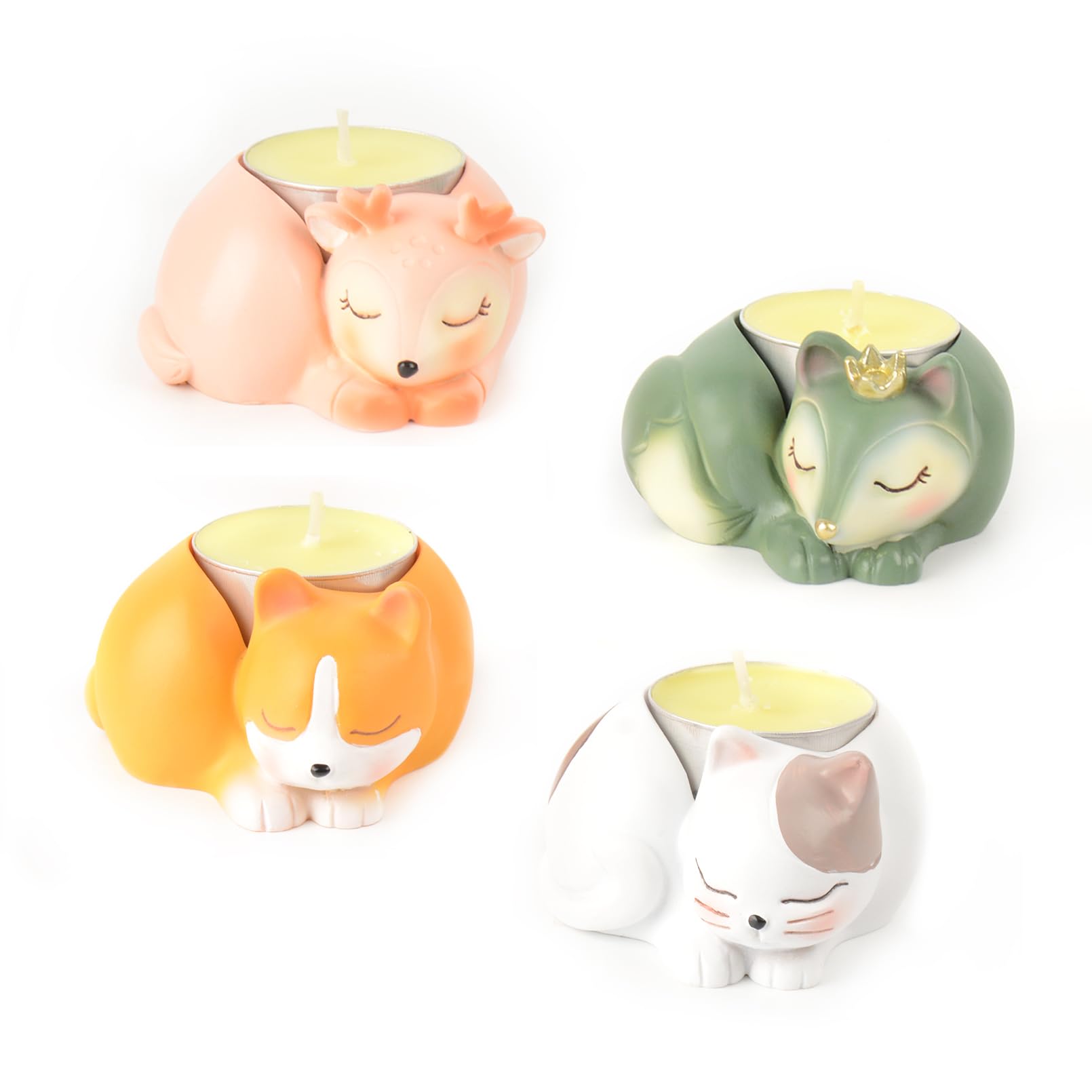 animal tealight holder