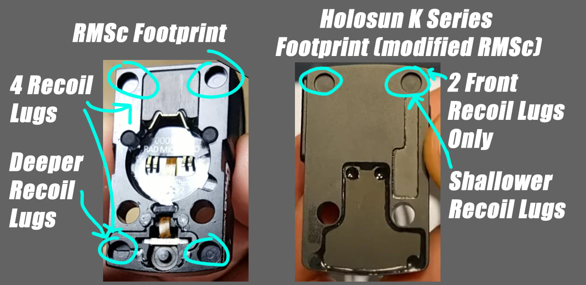 glock mos footprint vs rmr