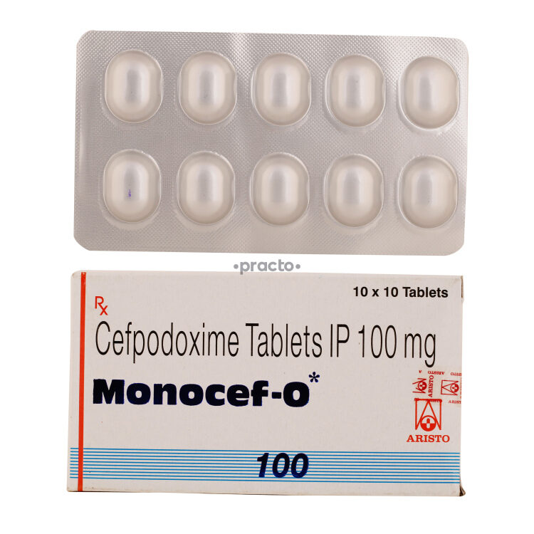 monocef o 100 tablet uses