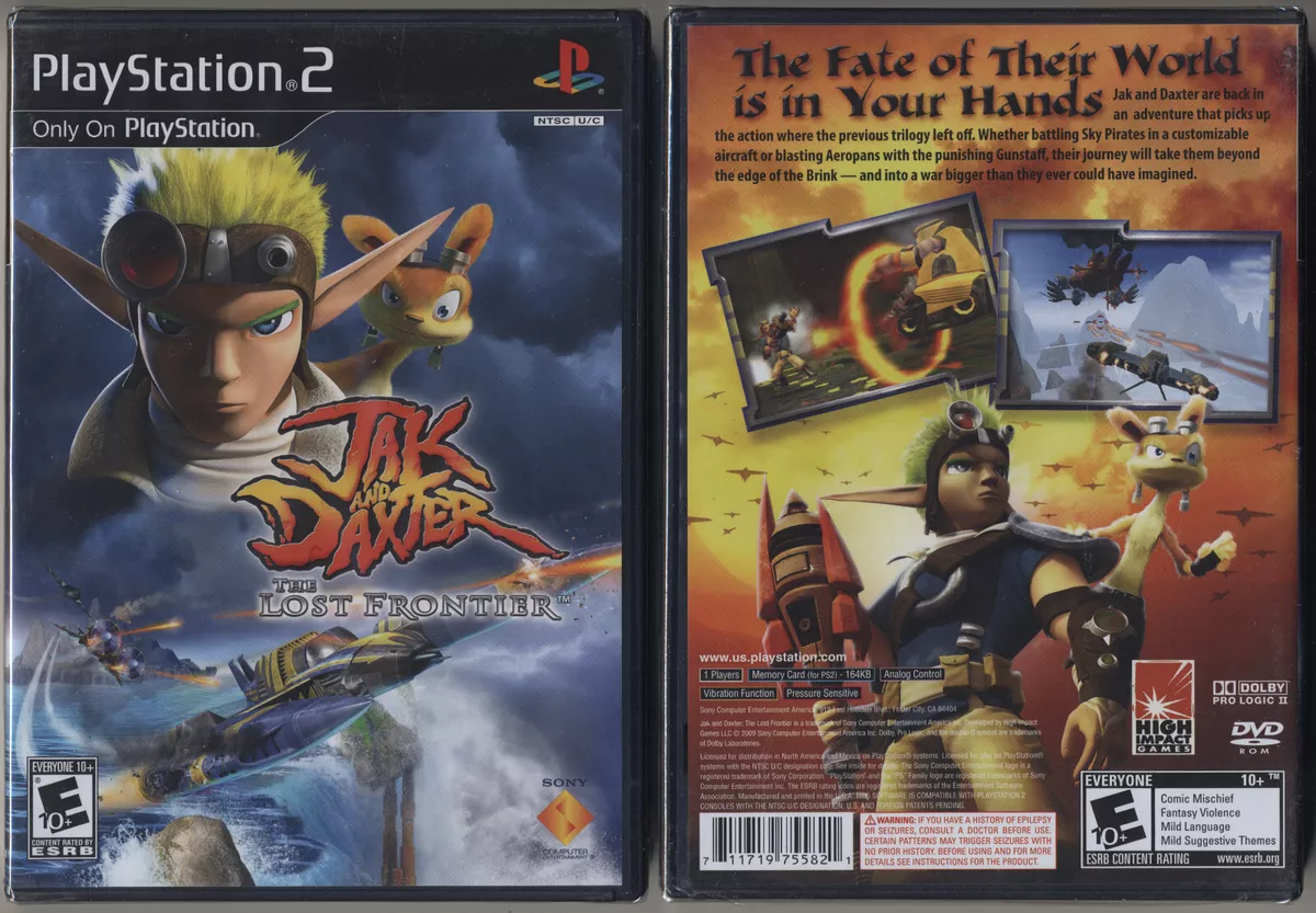 jak and daxter the lost frontier