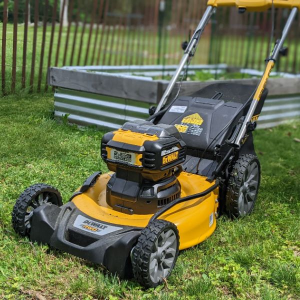 dewalt electric lawn mower review