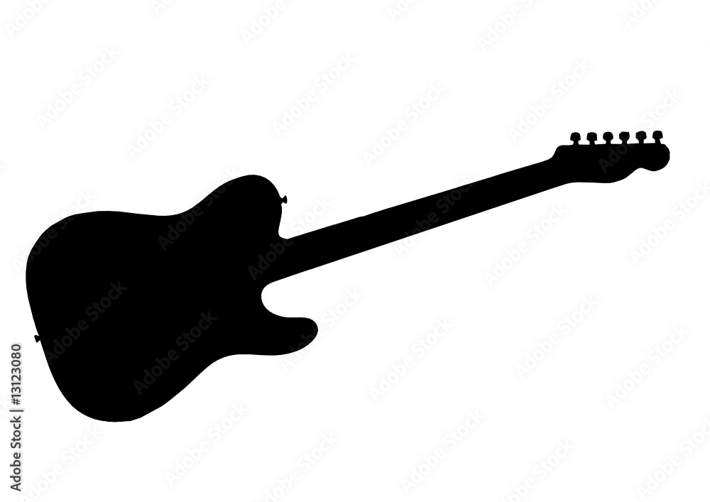 electric guitar vector