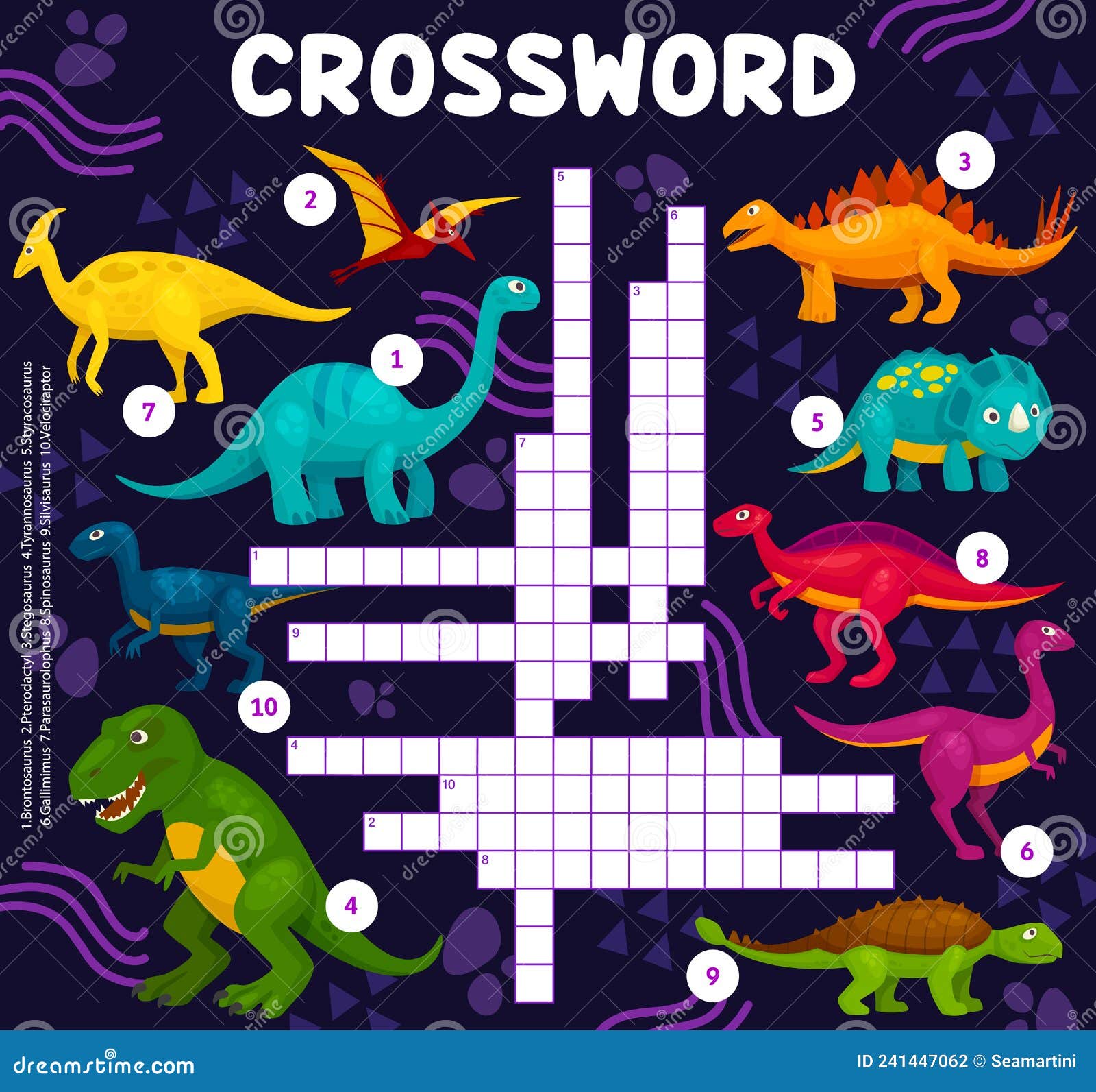 apatosaurus crossword