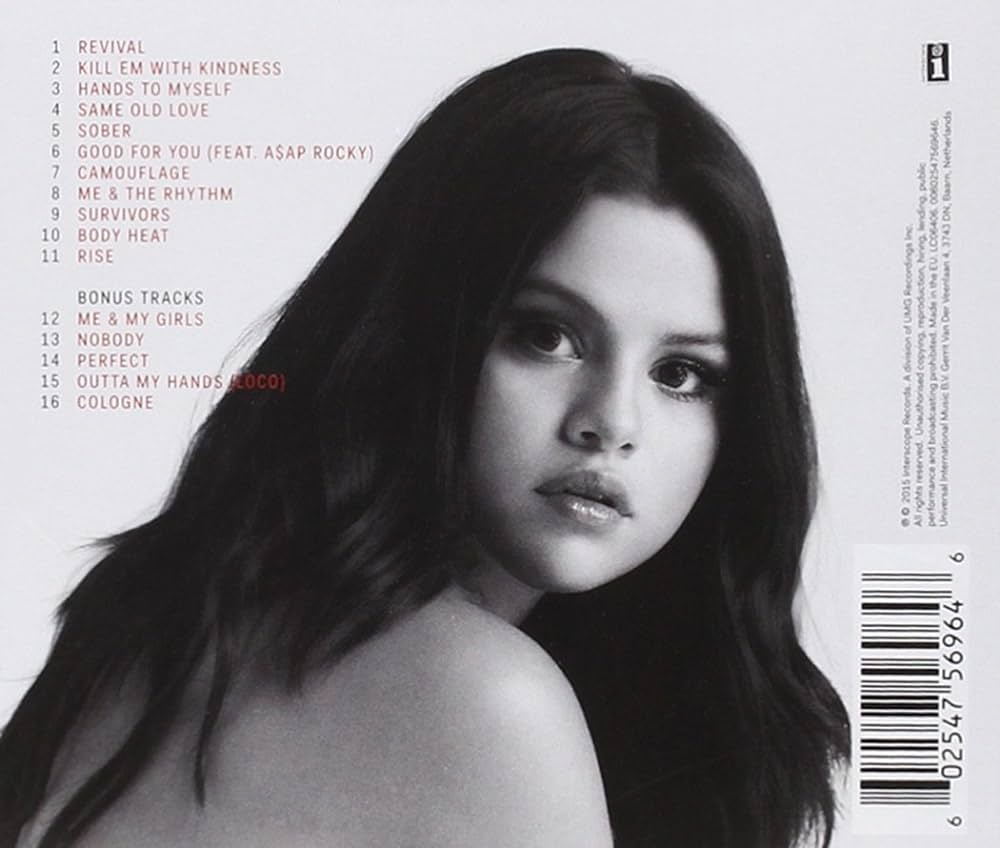 revival selena gomez cd