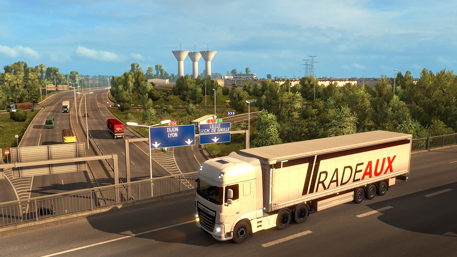 euro truck simulator 2 paris