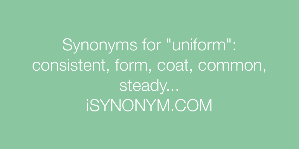 uniformed synonym