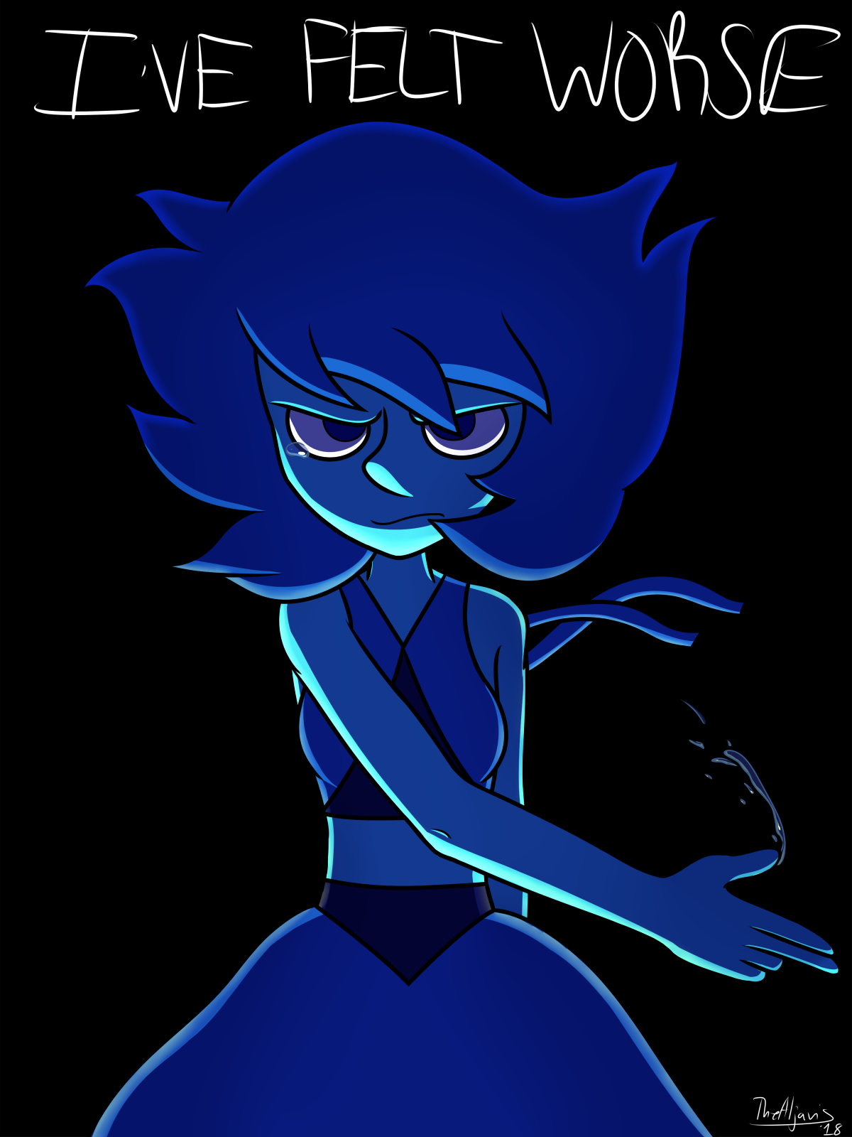 lapis lazuli i ve felt worse