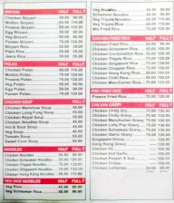 cafe bharat menu