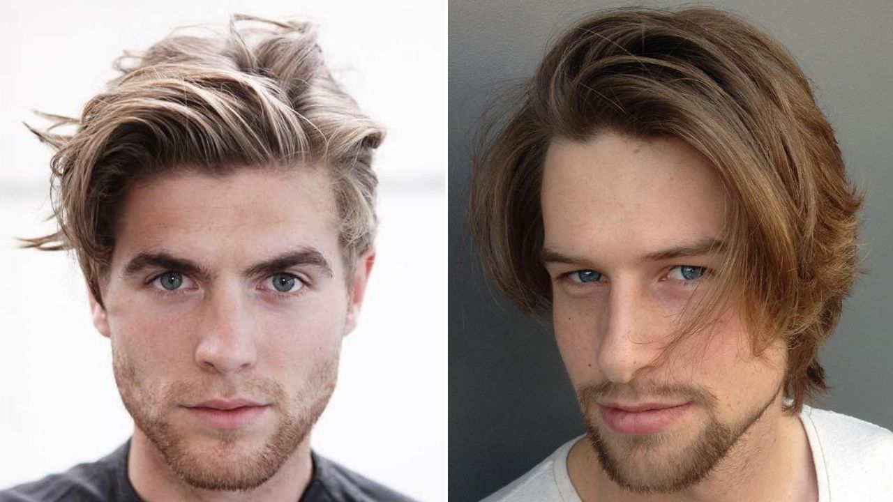 hairstyle for men with medium hair