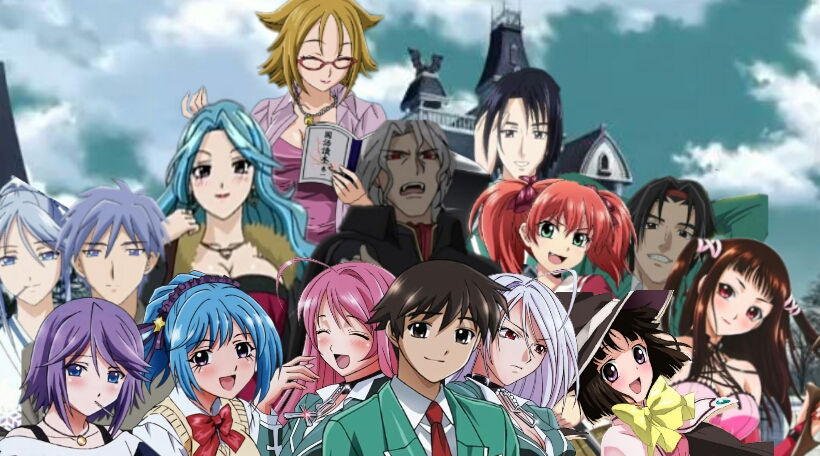 rosario vampire characters