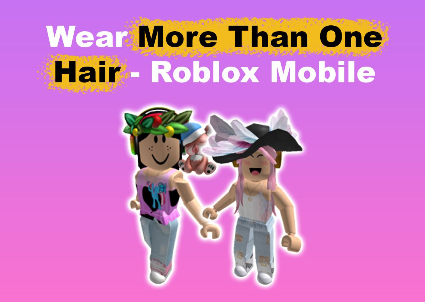 how to get more than 2 hairs on roblox