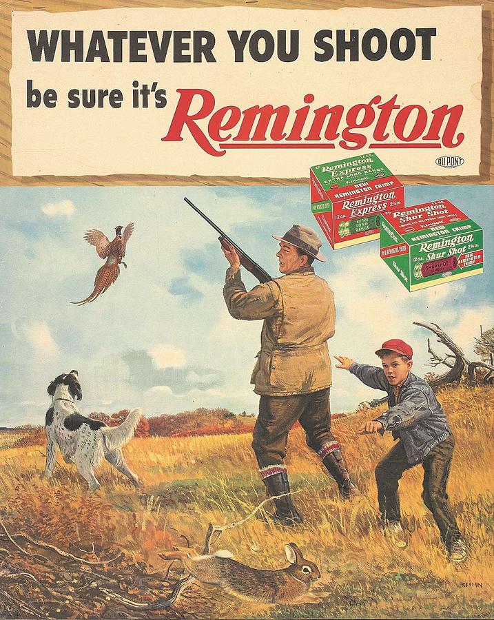 vintage hunting advertising