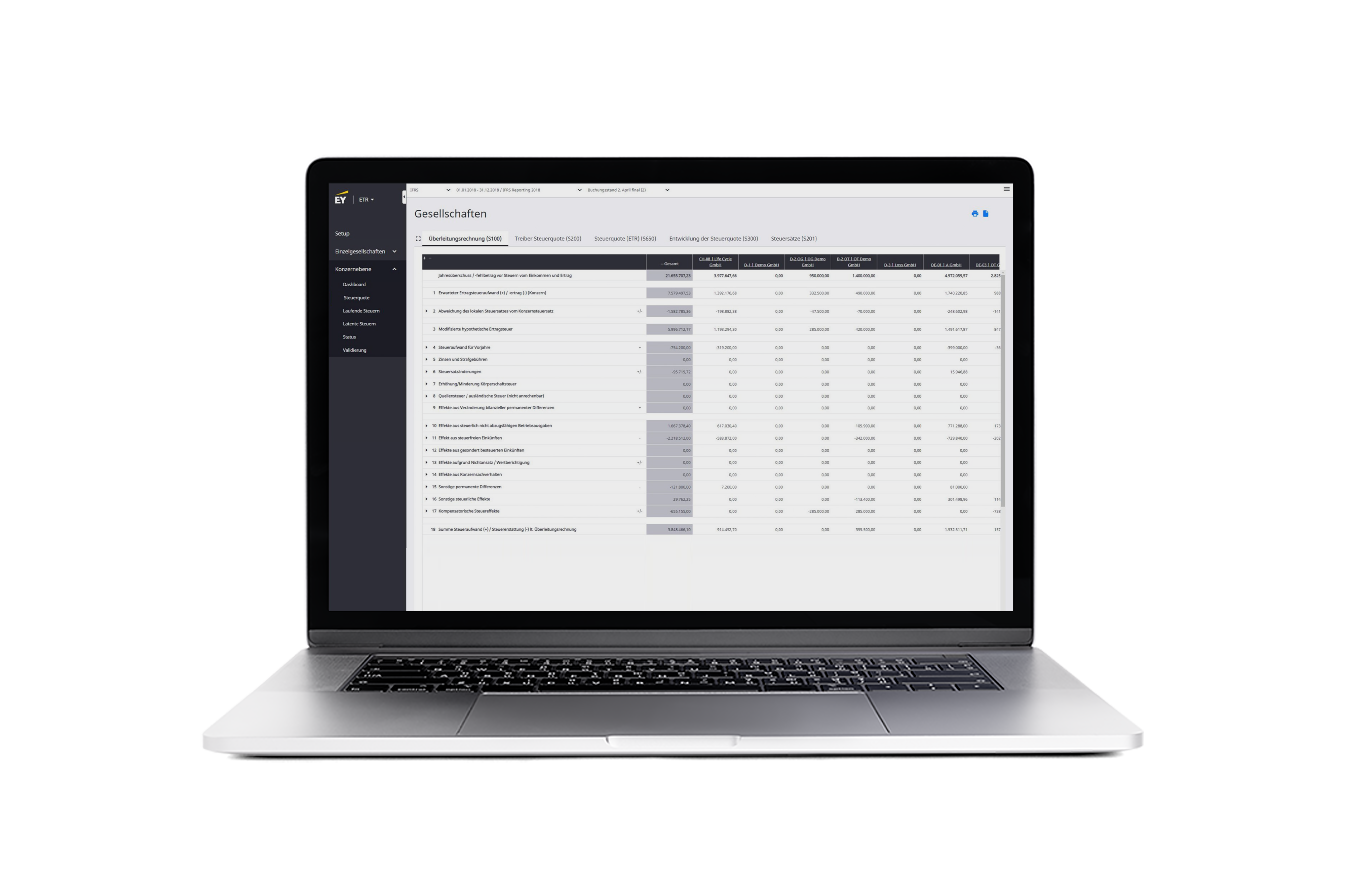 ey income tax calculator