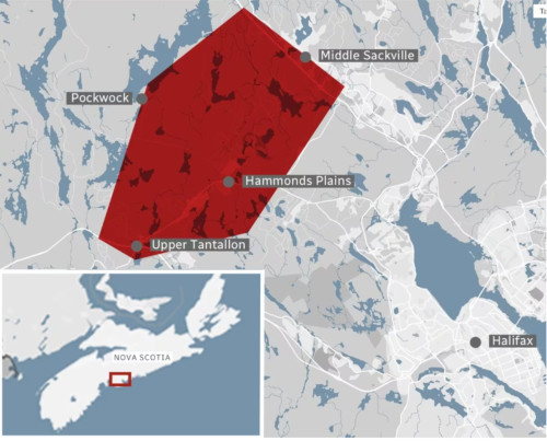 nova scotia fire map