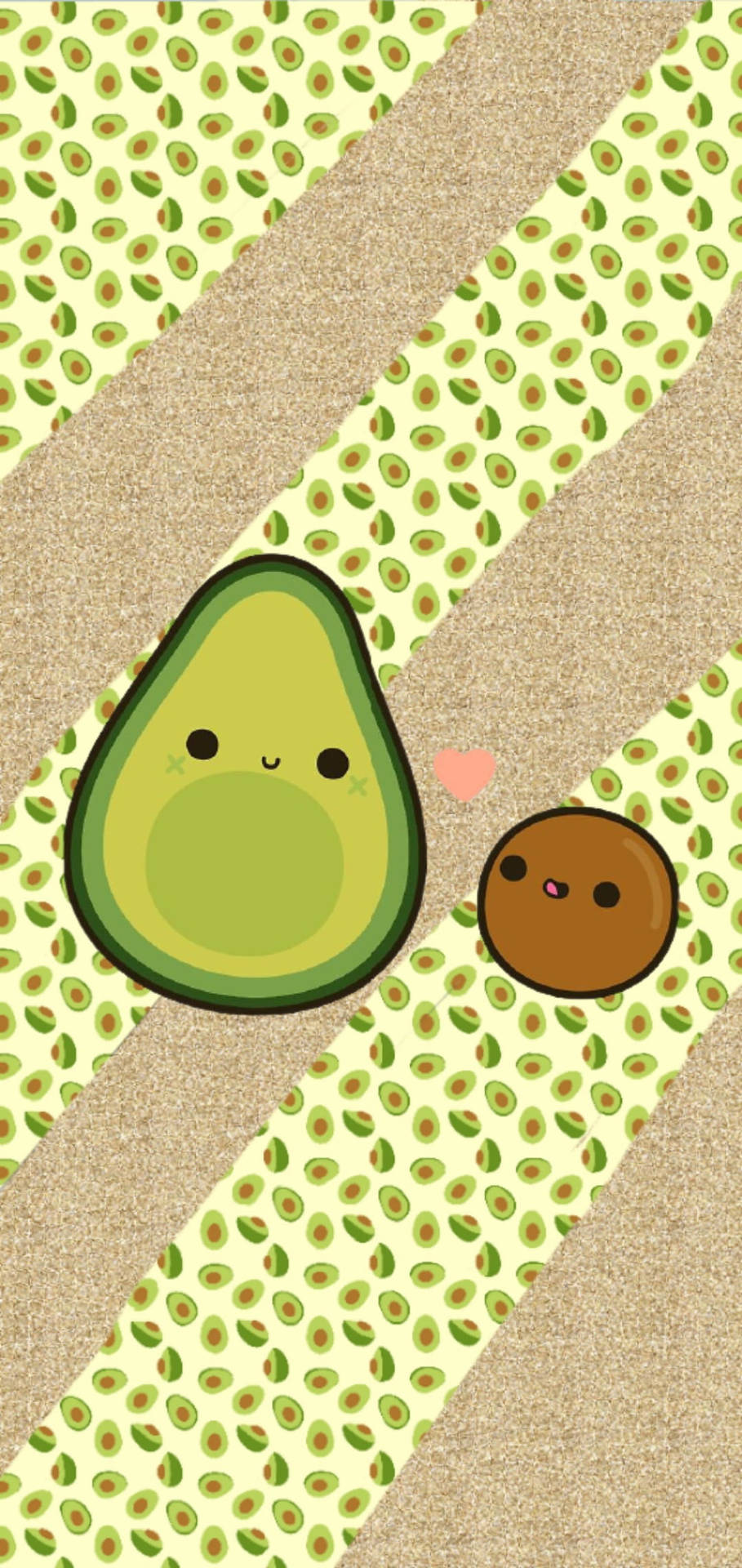 cute avocado wallpaper