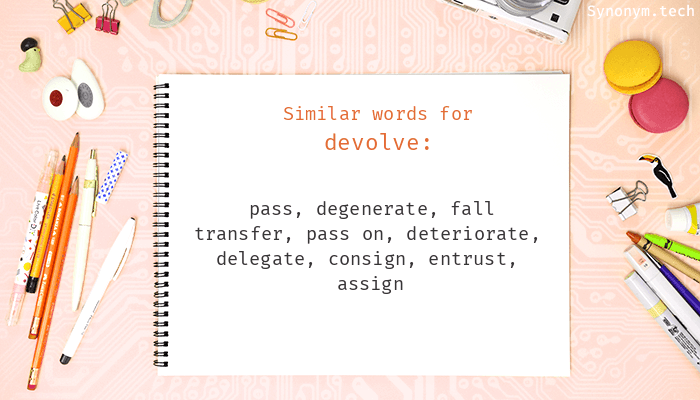 devolve synonym