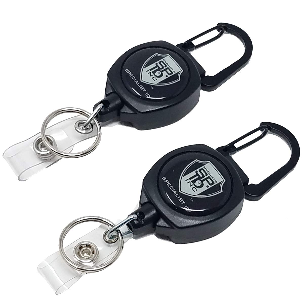 retractable lanyard badge holder