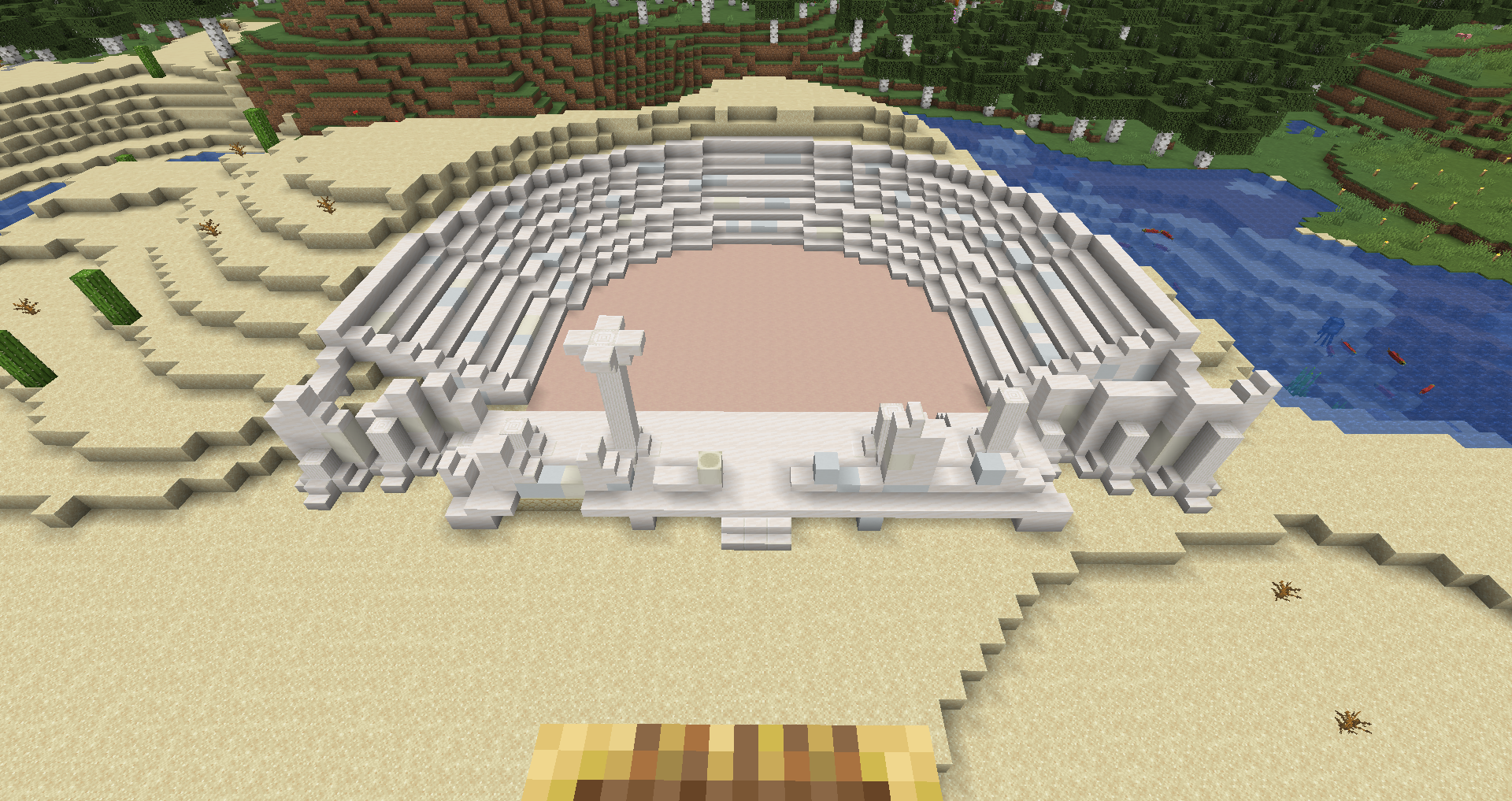 amphitheatre minecraft