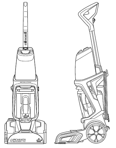 bissell proheat 2x operating instructions