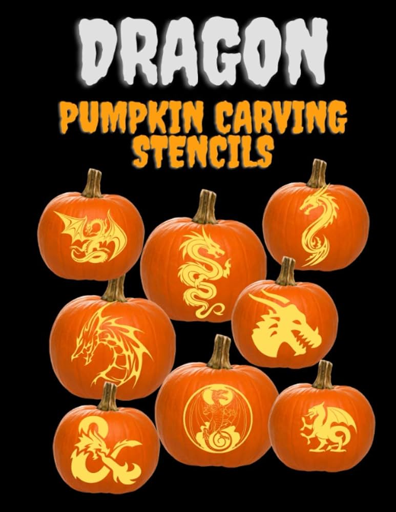 dragon pumpkin carving patterns