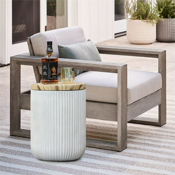 garden stool with storage