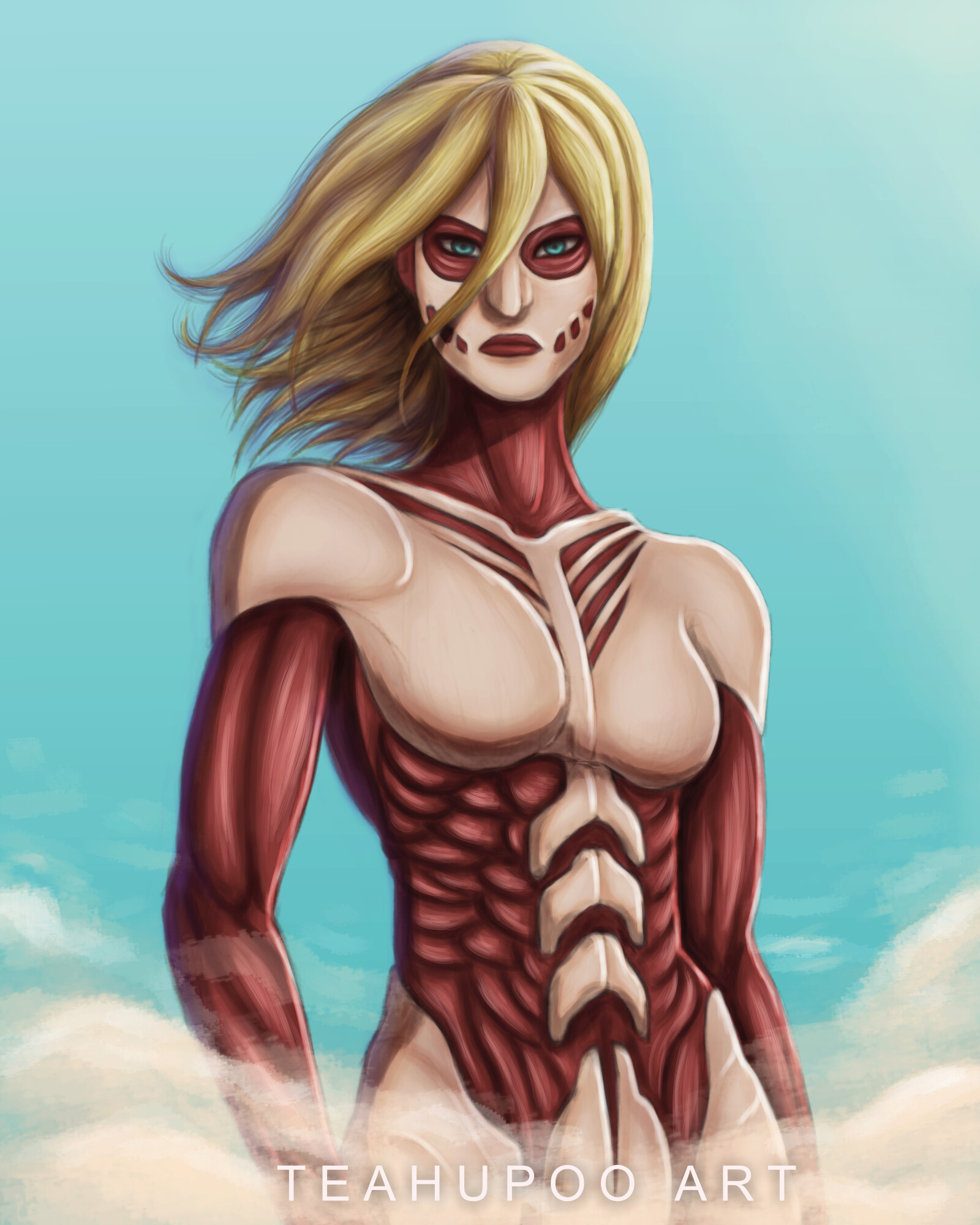 attack on titan woman titan