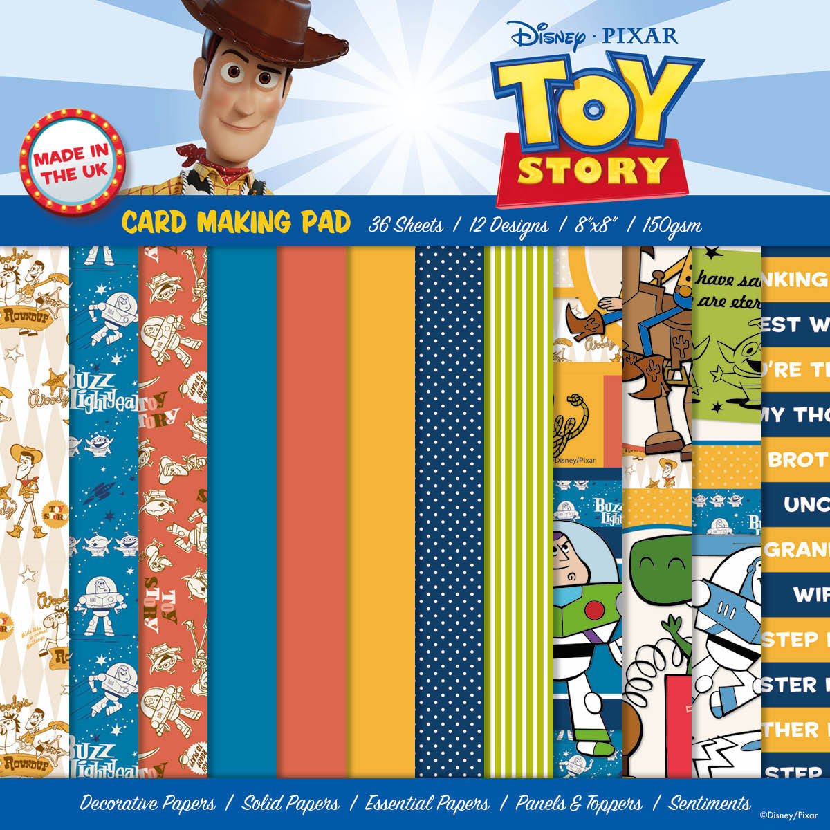 toy story scrapbook paper