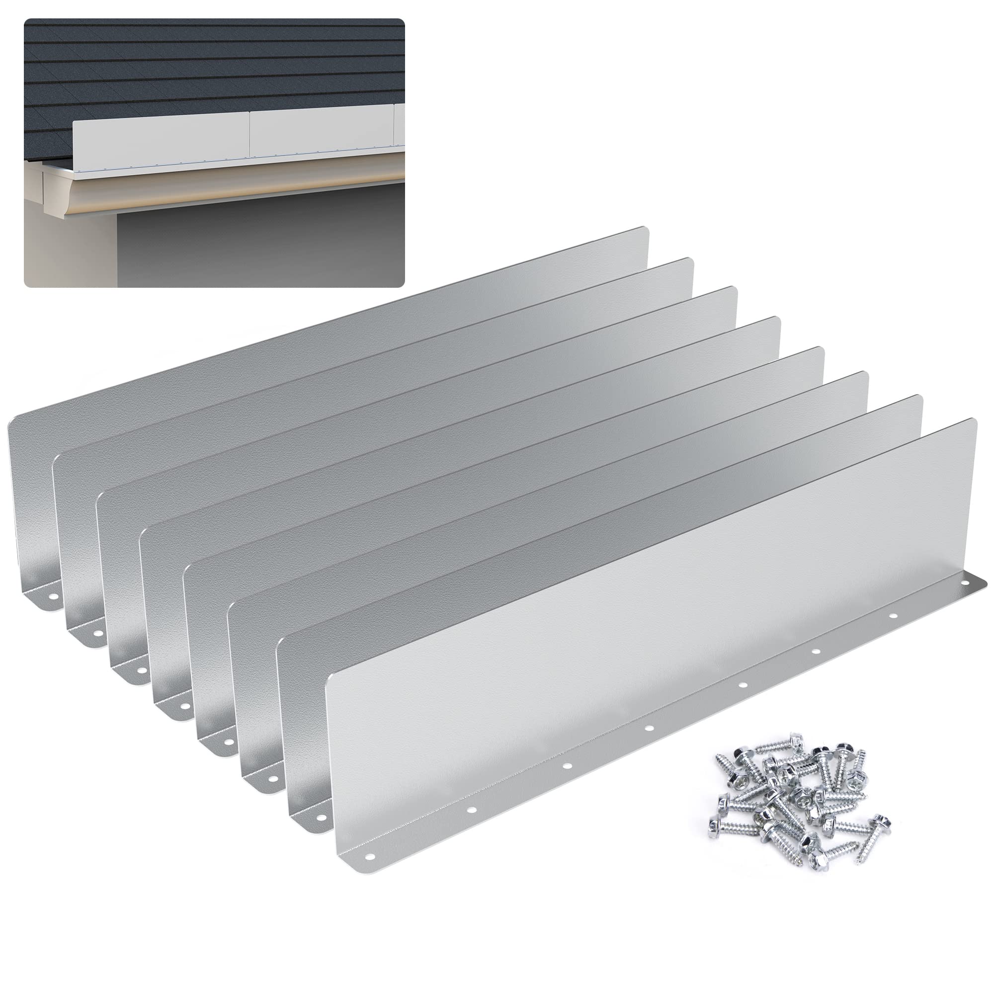 rain gutter splash guard