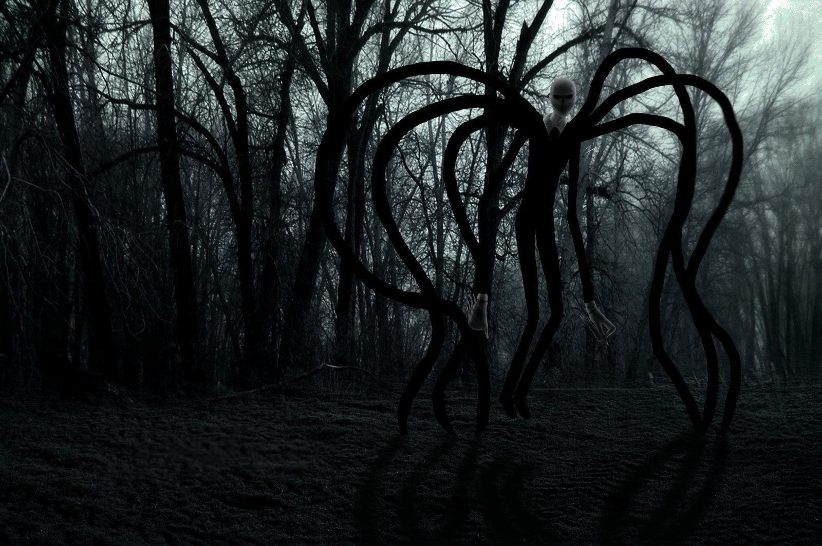 wallpaper slenderman