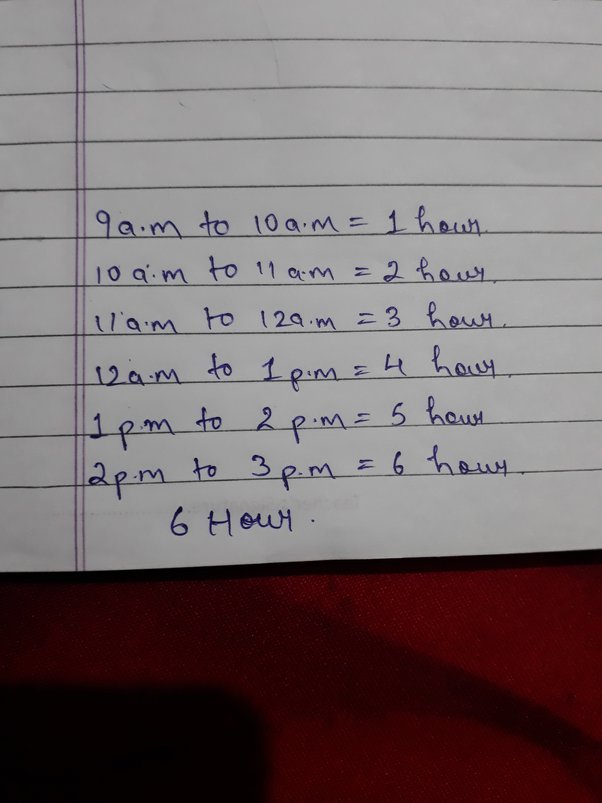 8am to 4pm is how many hours