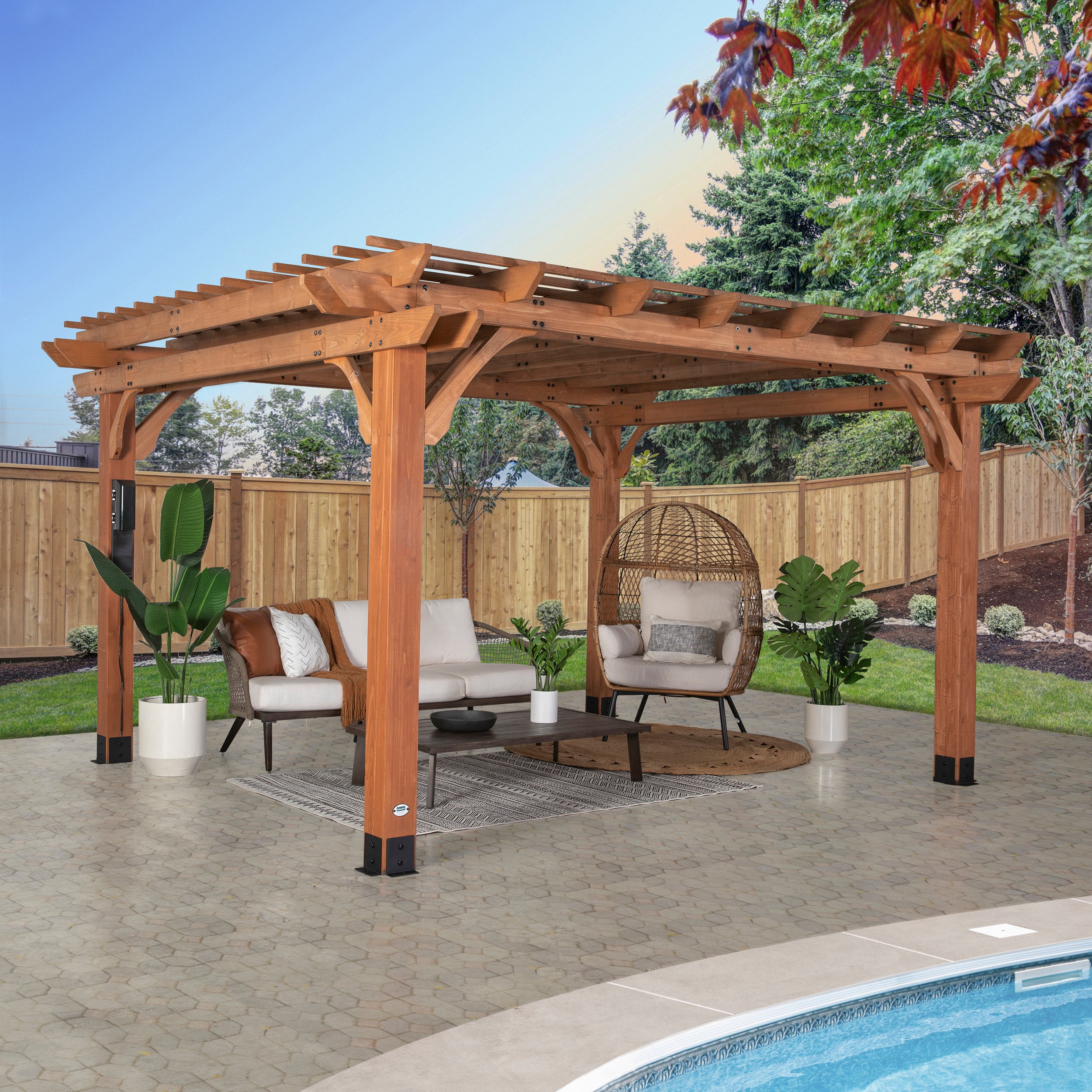 backyard discovery pergola