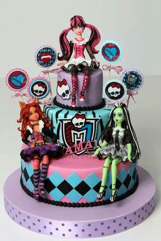 monster high birthday cake