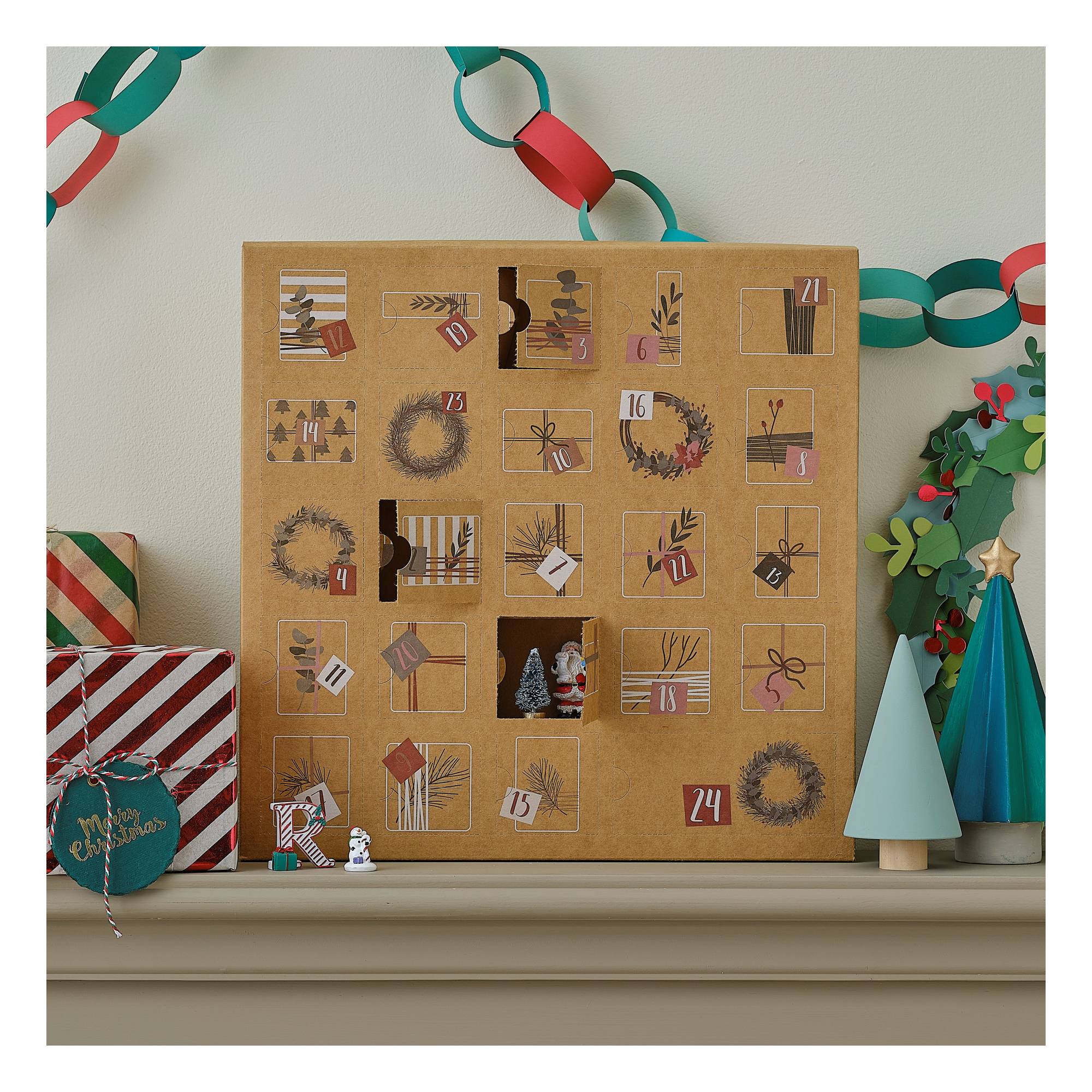 advent calendar fillable