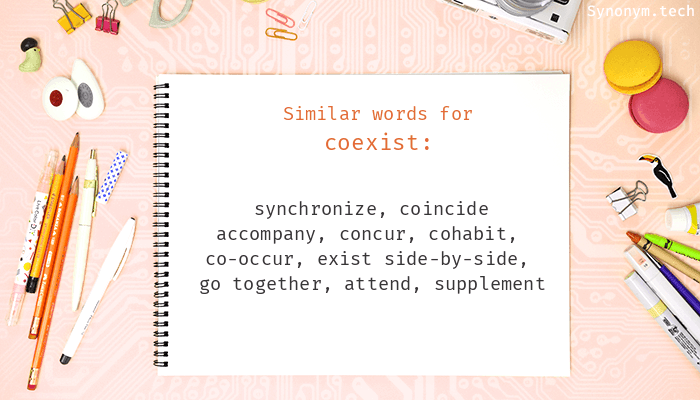 coexist synonyms