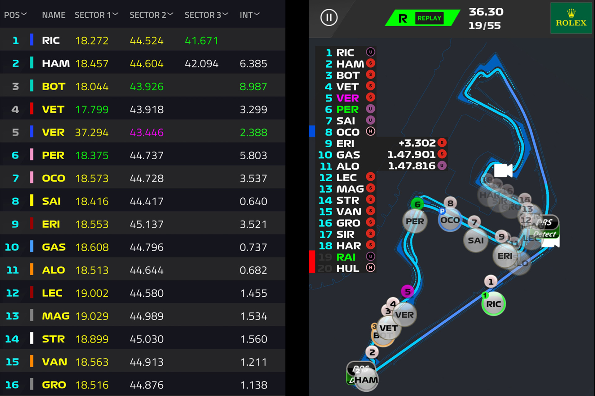 f1 live timing free