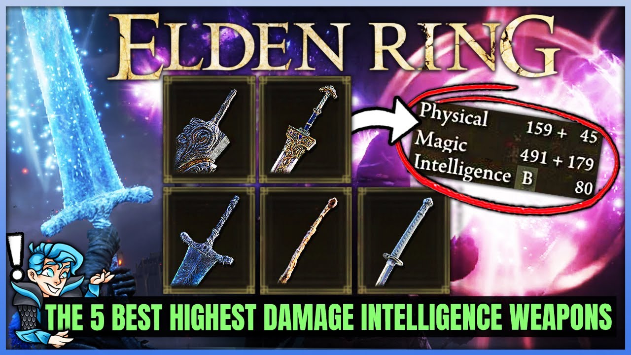 elden ring int weapons