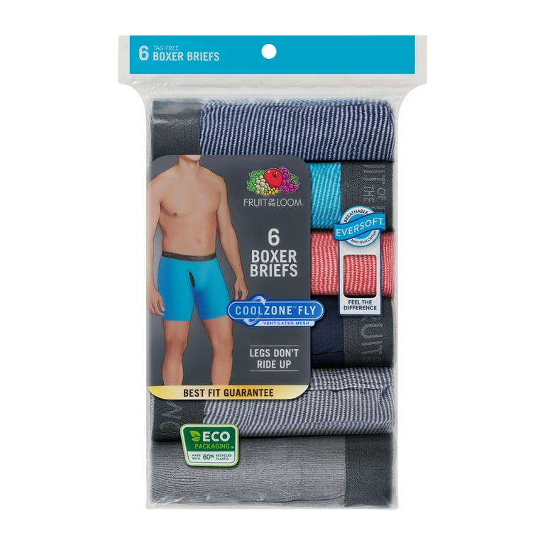 fruit of the loom boxer briefs 6 pack