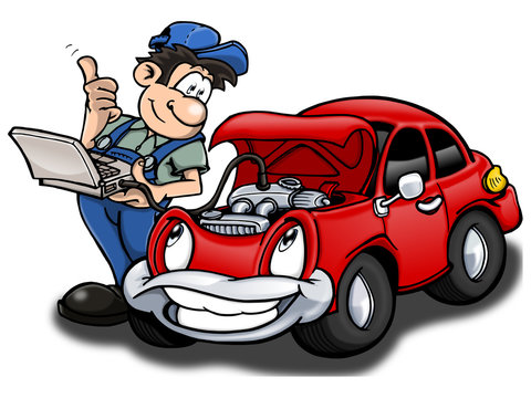 mechanic cartoon images