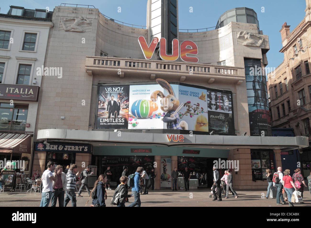 vue leicester square showtimes